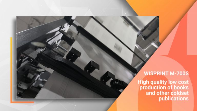 Link to a YouTube video for the WISPRINT M-700S book press