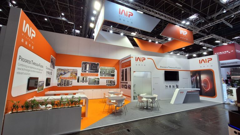 Image of the WISPRINT exhibition stand at drupa 2024