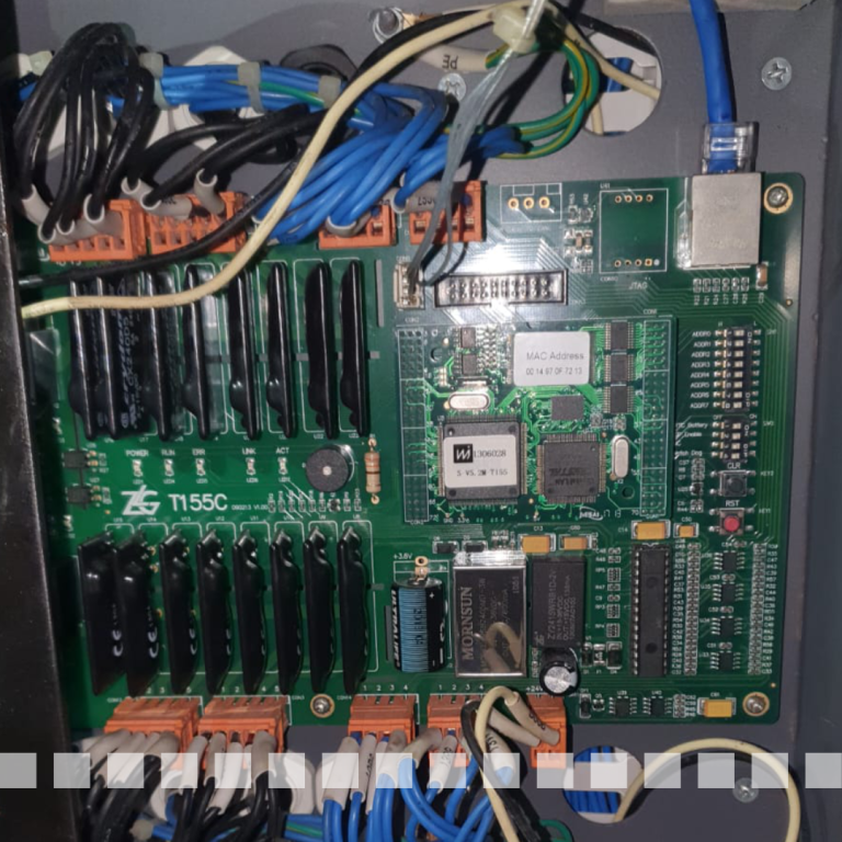 T155 Electronic card Image showing a T155 electronic card