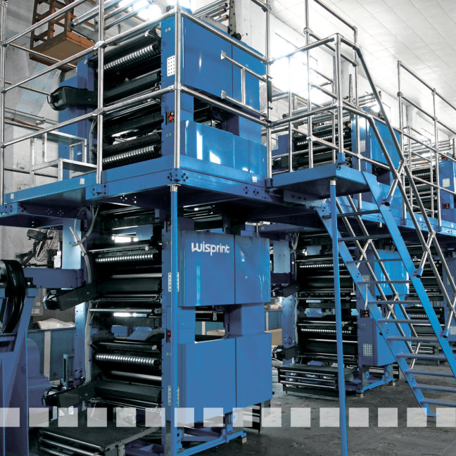 Picture of a WISPRINT 35 Press installation