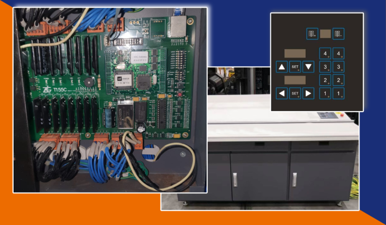 Graphic presenting T155 Electronic Card Replacement 